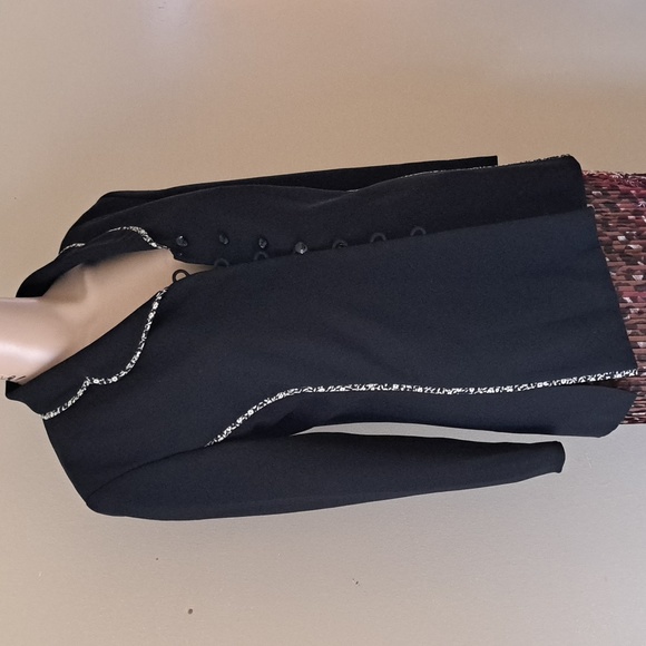 Richie Freeman for Terijon Women's Suit Top Size 4 Black - Picture 3 of 8